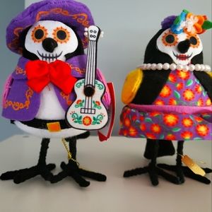 Featherly Friends Day of the Dead Birds Target